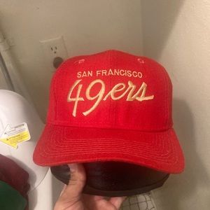Vintage San Francisco 49ers wool SnapBack hat